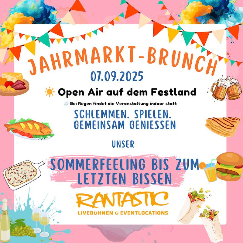 Jahrmarkt Brunch zum Sommerausklang