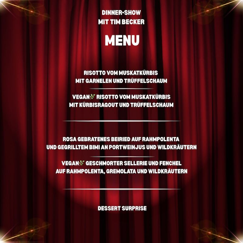 Tim Becker - Dinner-Show