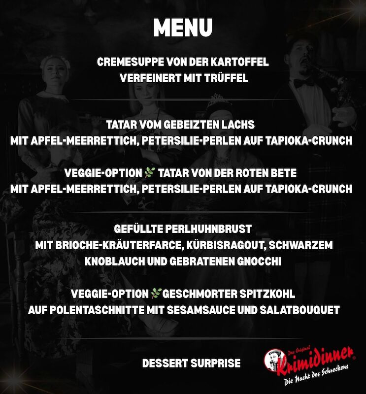 Krimidinner - das Original: Die Nacht des Schreckens